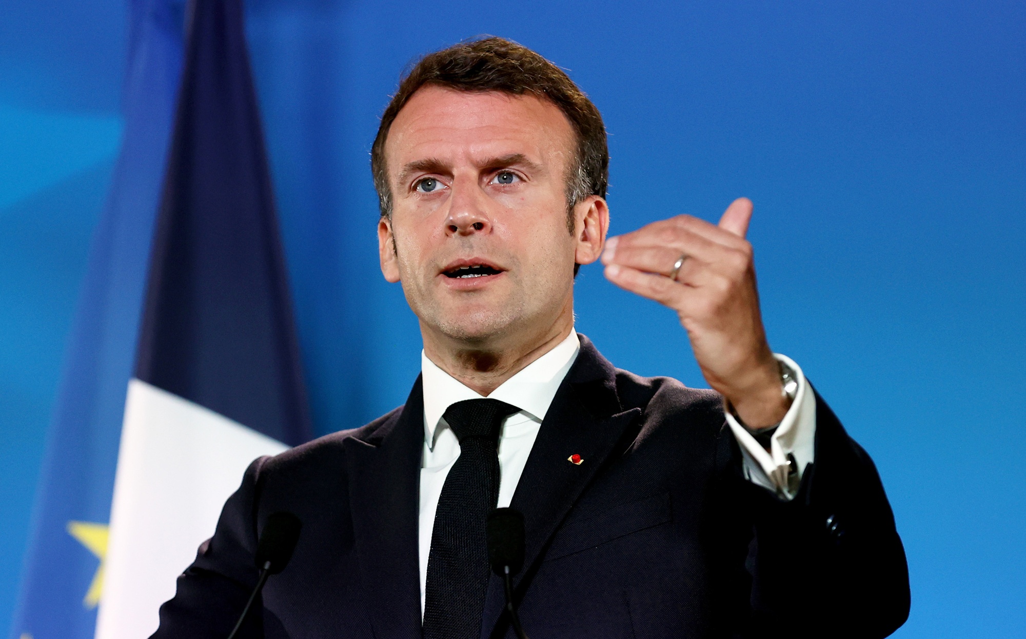 Európai vészhelyzetet hirdetett Emmanuel Macron