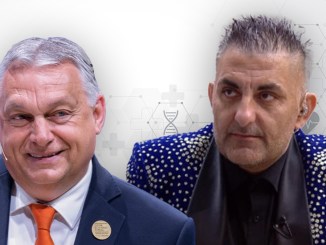 Győzike beismerést tett: ezért a Fidesz szégyellheti magát. A képen Gáspár Győző és Orbán Viktor.