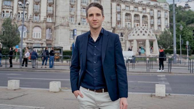 Barabás Richárd Párbeszéd-elnök.